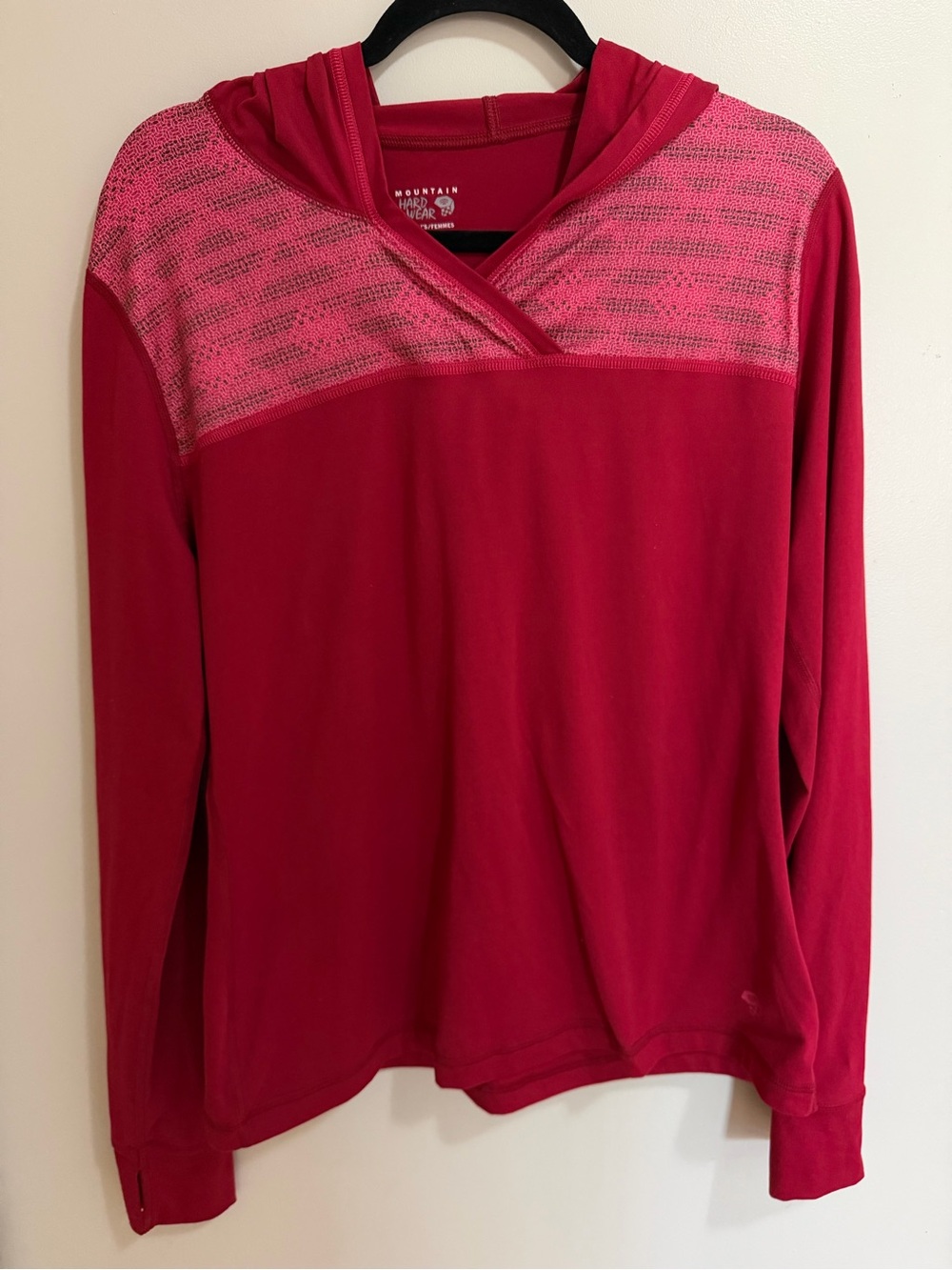 Mountain Hardwear Mighty Activa Hoody Red Pink Large